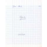 Cahier du jour