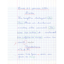 Cahier du jour