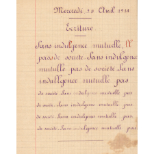 Cahier journal