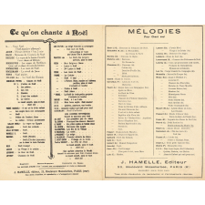 La ronde autour du monde ; Hymne des temps futurs.