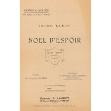 Noël d'espoir, Le chant de la paix