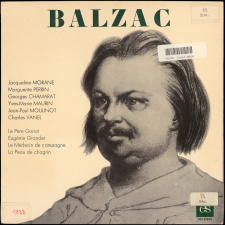 Balzac : textes enregistrés