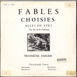 Fables choisies, mises en vers par M. de la Fontaine. Troisième fablier