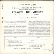 Visages de Musset