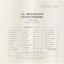 Le Bourgeois gentilhomme