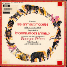 Le carnaval des animaux. Les animaux modèles. .