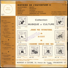 Histoire de l'ouverture. 1. .