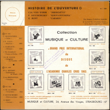 Histoire de l'ouverture. 3. .