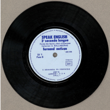 Speak English 3e seconde langue : textes des leçons, choix d'exercices. Disque 4 : Unit 7, Unit 8