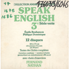 Speak English 3e. Série verte