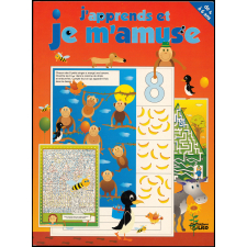 J'apprends et je m'amuse (couverture orange) - de 4 à 6 ans.