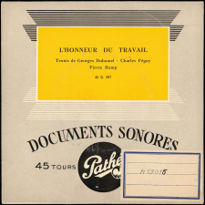 L'honneur du travail