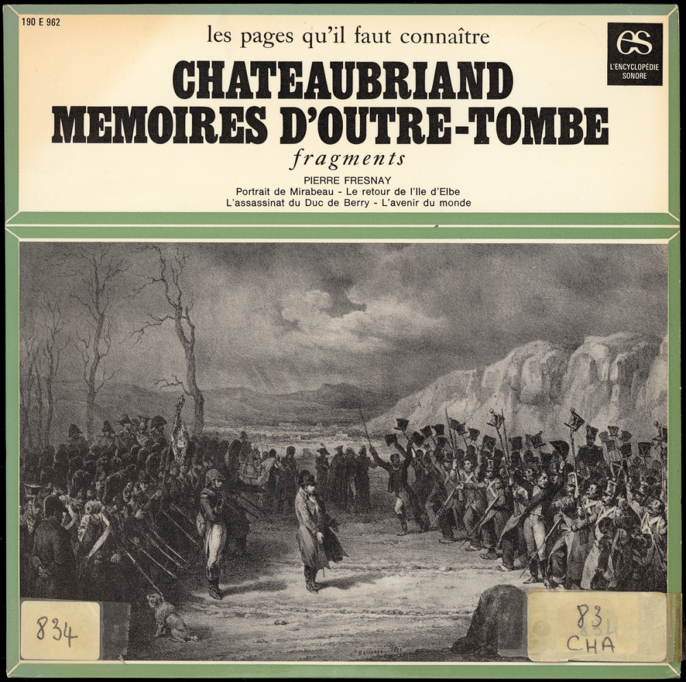 Mémoires d'outre-tombe : fragments