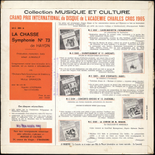 La chasse. Symphonie n° 73. .