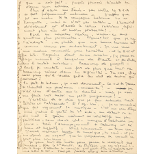 Lettre d'une étudiante à Paris au lendemain du 11 novembre 1940.