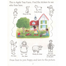 Starting to write, Sticker Learning Book with wipe-clean activity pages.