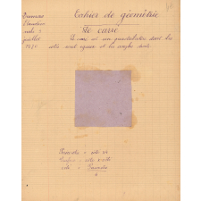 Cahier de géométrie