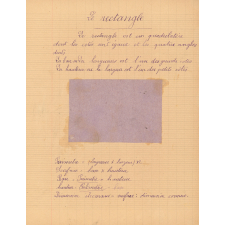 Cahier de géométrie