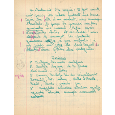 Cahier de français