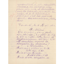 Cahier d'exercices