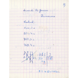 Cahier d'essais