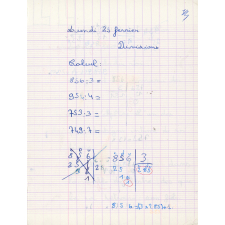 Cahier d'essais