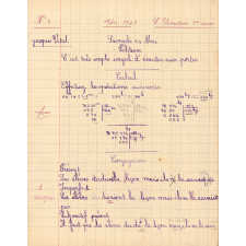 Cahier de roulement
