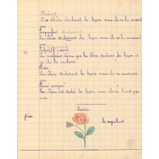 Cahier de roulement