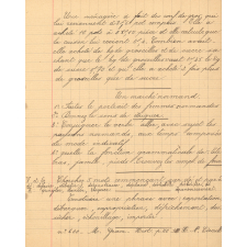 Cahier de brouillon