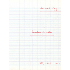 Corrections de dictées