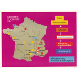 Tableau mural. Industrie nucléaire (1976).