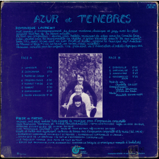 Azur et ténèbres. Illustrations sonores pour le théâtre, l'expression corporelle, le cinéma, la danse. .