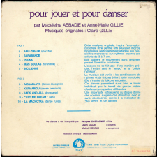 Pour jouer et pour danser. .
