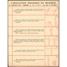 L'éducation motrice en musique à l'école du premier degré. Cours moyen 2ème année (10 à 12 ans). .