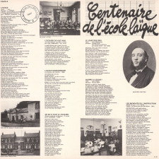 Centenaire de l'école laïque