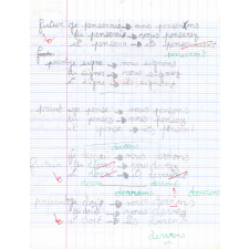 Cahier de brouillon
