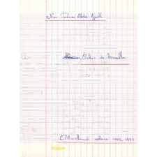 Cahier de brouillon