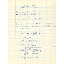 Cahier de brouillon