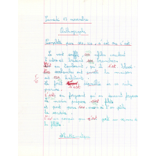 Cahier du jour n°3