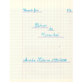 Cahier de brouillon