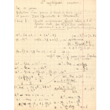 Cahier physique et mathématiques