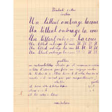 Cahier du jour