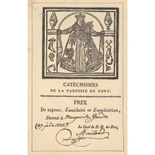 Ex-praemio . Catéchismes de la paroisse du port.