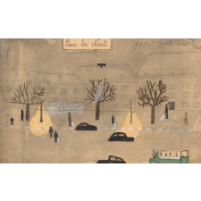 Paris la nuit. 1939.