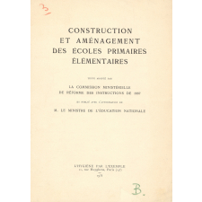 Construction et aménagement des écoles primaires élémentaires.