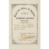 Ex-praemio . Ecole des frères de Joyeuse. Distribution solennelle des prix.