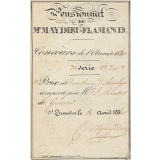 Ex-praemio . Pensionnat de Me Maydieu-Flamand. Concours de l'année 1840.