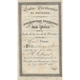 Ex-praemio . Ecoles chrétiennes de Poitiers.