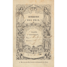 Ex-praemio . Distribution des prix.