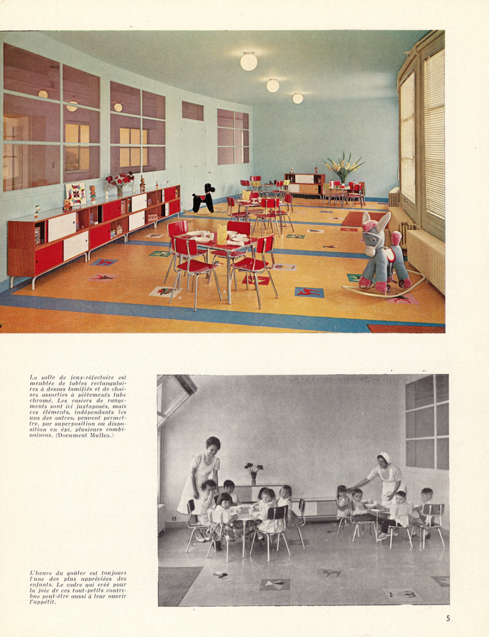 La crèche-garderie des enfants du personnel de l'hôpital psychiatrique interdépartemental de Clermont-de-l'Oise.